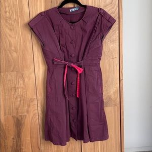 Purple dress by Halsinky